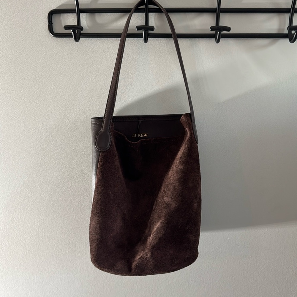 Berkeley Suede Bucket Bag